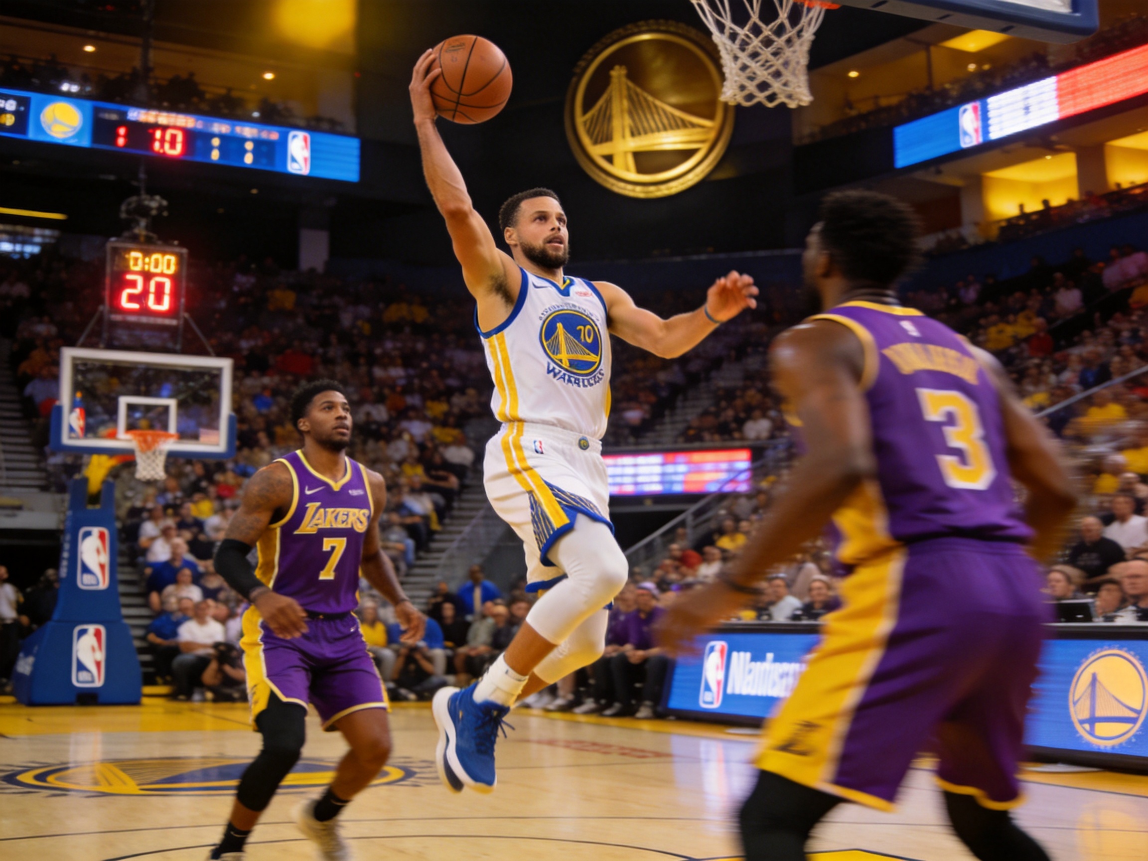 NBA比赛现场
